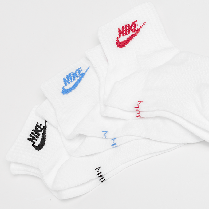 Nike 3 PACK - Everyday Essential Ankle Socks blanco 389 2