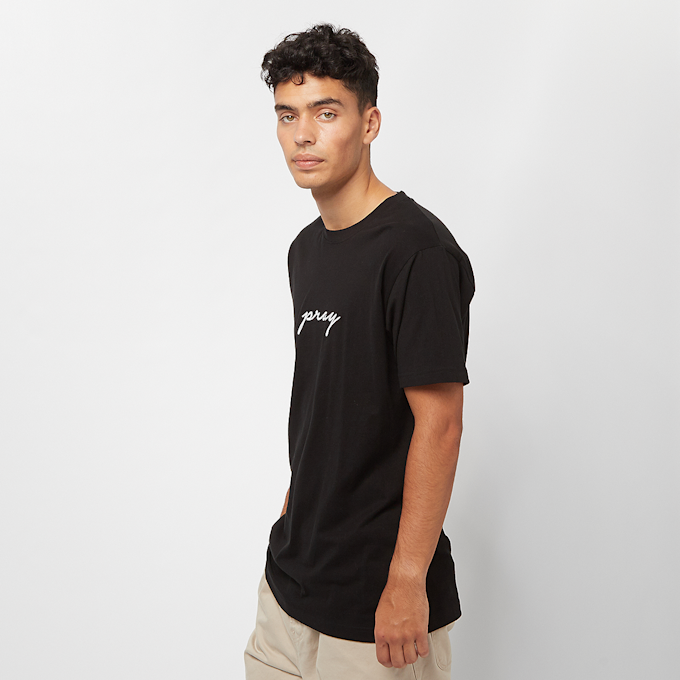 Mister Tee Pray EMB Tee schwarz 390 2