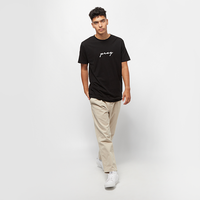 Mister Tee Pray EMB Tee schwarz 390 4