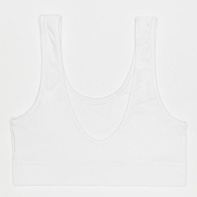 Karl Kani KK Signature Bustier white blanc 41049 2