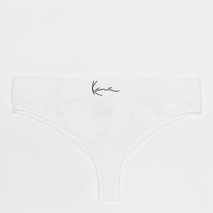 Karl Kani KK 2-Pack Signature Brazilian Slip white wit 41052 1