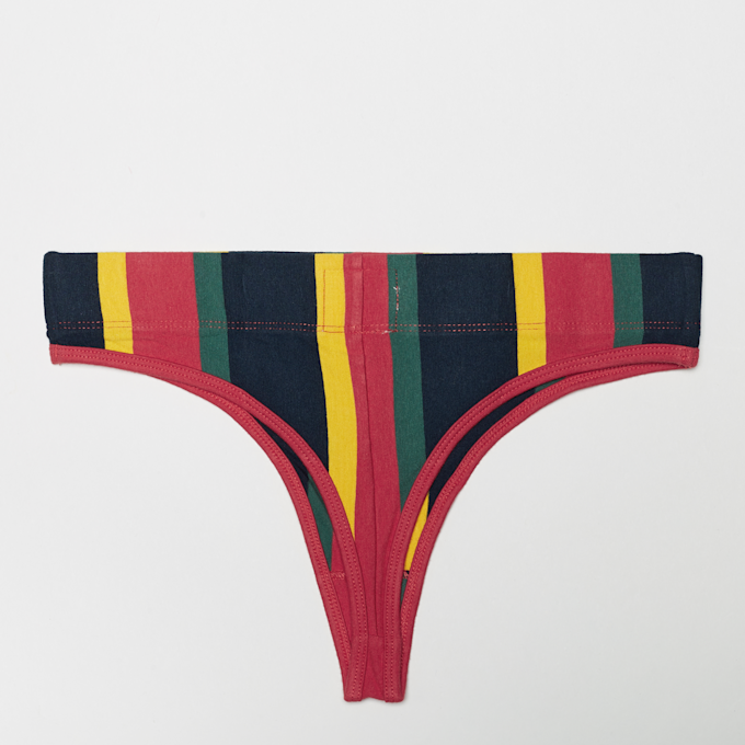 Karl Kani KK 2-Pack Signature Stripe Brazilian Slip red/navy 2pack wielokolorowy 41054 2