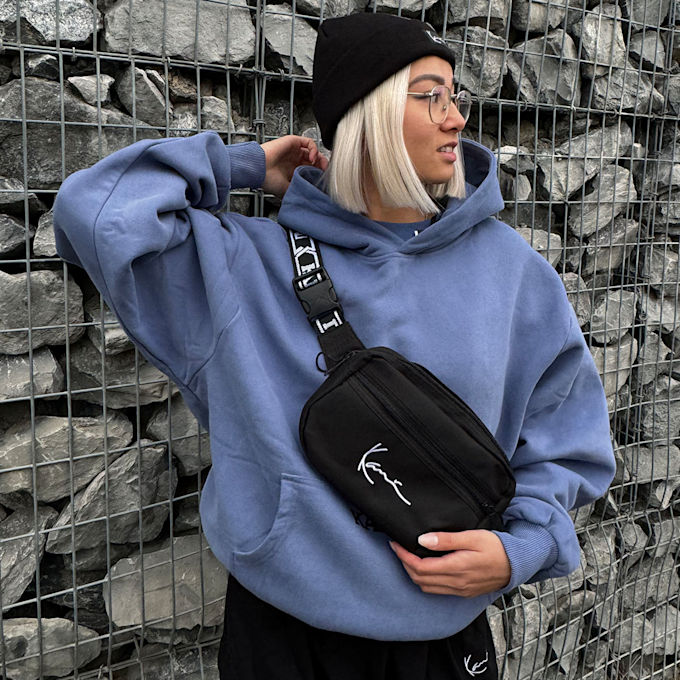 Karl Kani Signature Tape Hip Bag nero 391 4