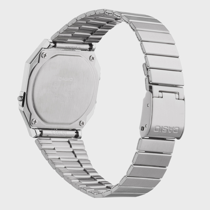 CASIO Collection Retro A700WE-1AEF zilver 411 2