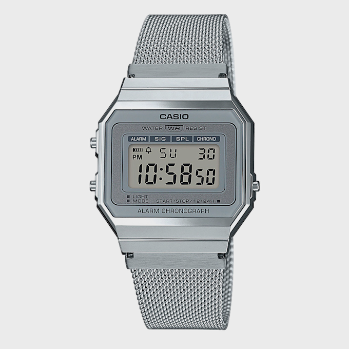 CASIO Collection Retro A700WEM-7AEF zilver 412 1