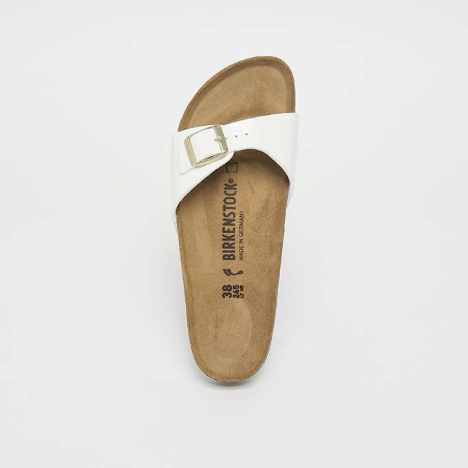 Birkenstock Madrid Birko-Flor Lack wit 477 5