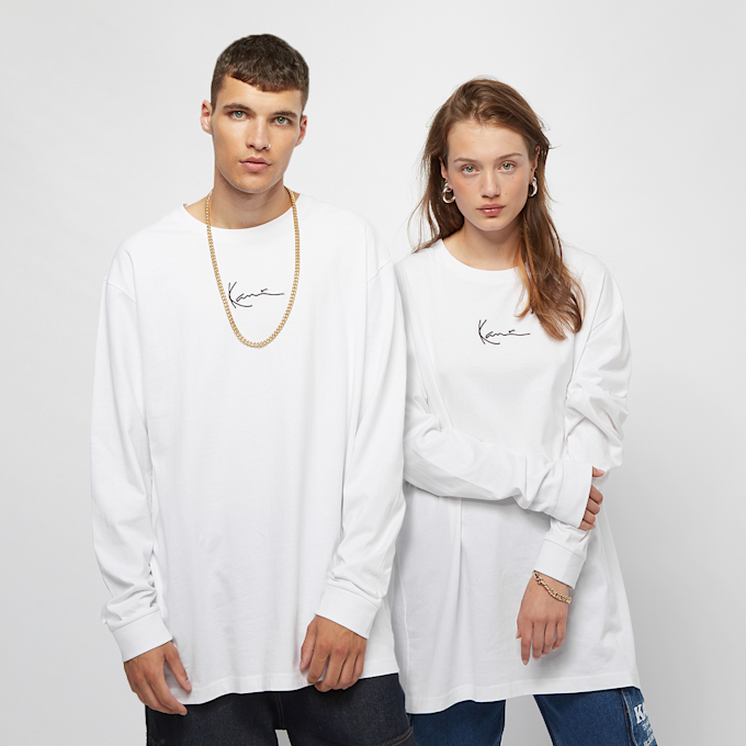 Karl Kani KK Small Signature L/S wht blanco 44445 1