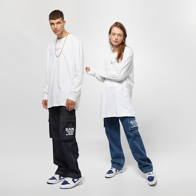 Karl Kani KK Small Signature L/S wht weiß 44445 3