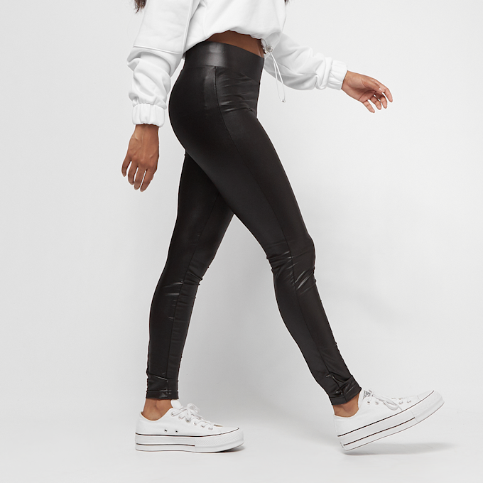 Urban Classics Imitation Leather Leggings czarny 543 4