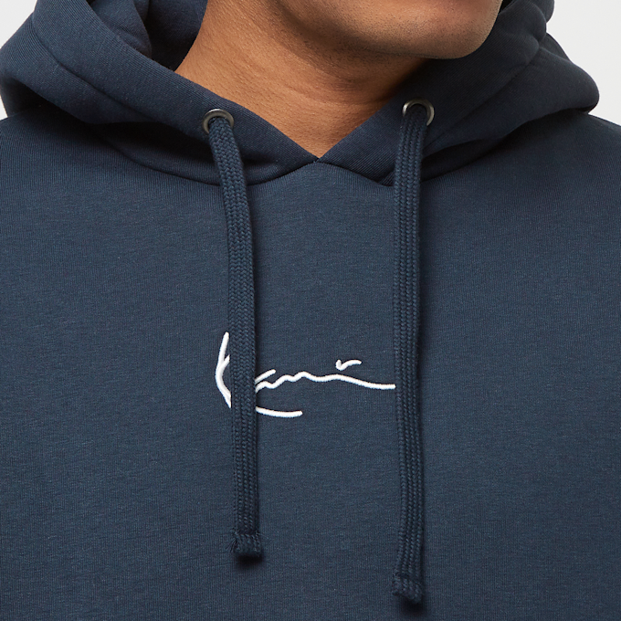 Karl Kani Signature Teddy Hoodie blau 558 3