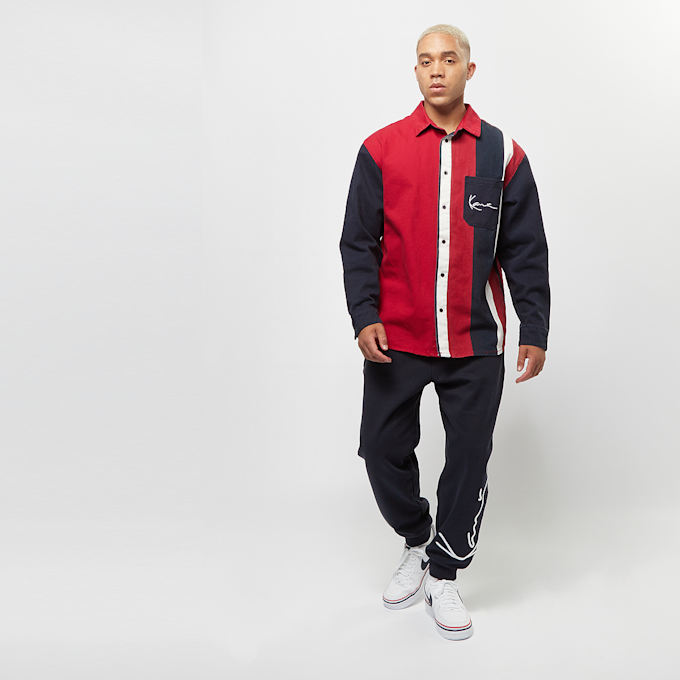 Karl Kani KK Signature Wide Fit Sweatpants navy blau 44328 6