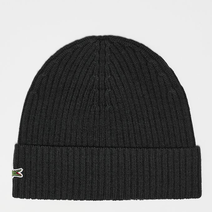 Lacoste Knitted Cap czarny 644 1