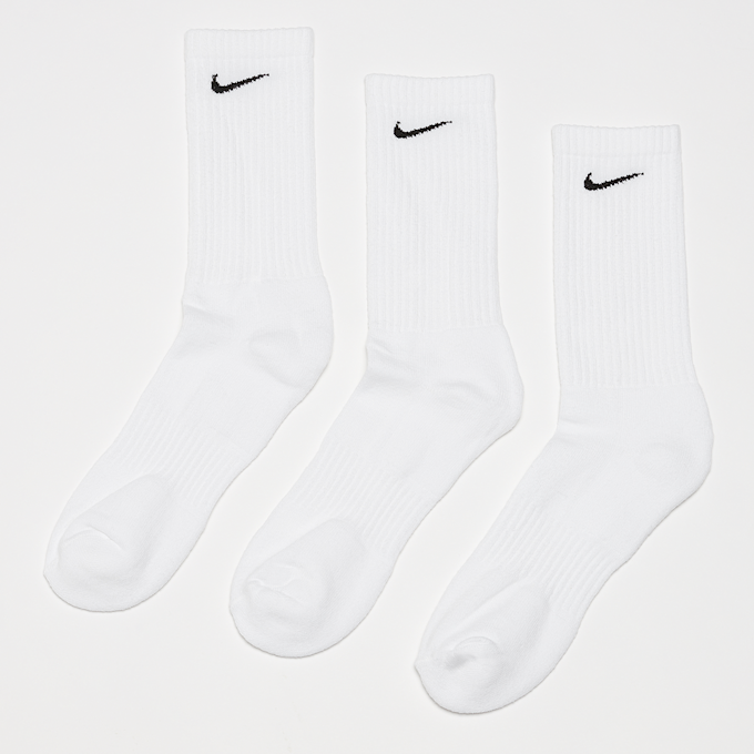 Nike 6 PACK - Everyday Cushioned Training Crew Socks blanc 716 1