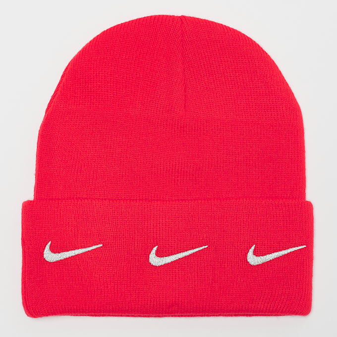 Nike NSW CUFFED BEANIE UTL FLASH chile red rot 41125 2