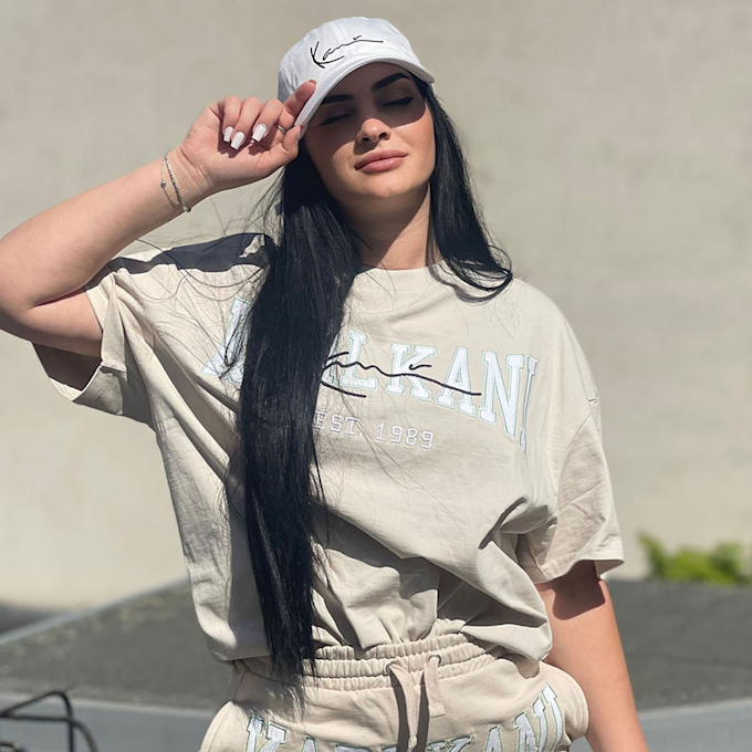 Karl Kani Signature Cap wit 753 4