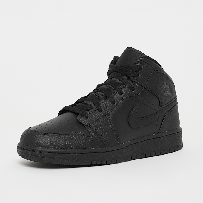 Jordan Air Jordan 1 Mid (GS) noir 811 2