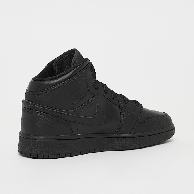 Jordan Air Jordan 1 Mid (GS) noir 811 3