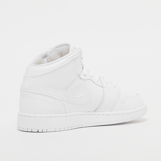 Jordan Air Jordan 1 Mid  (GS) blanc 812 3