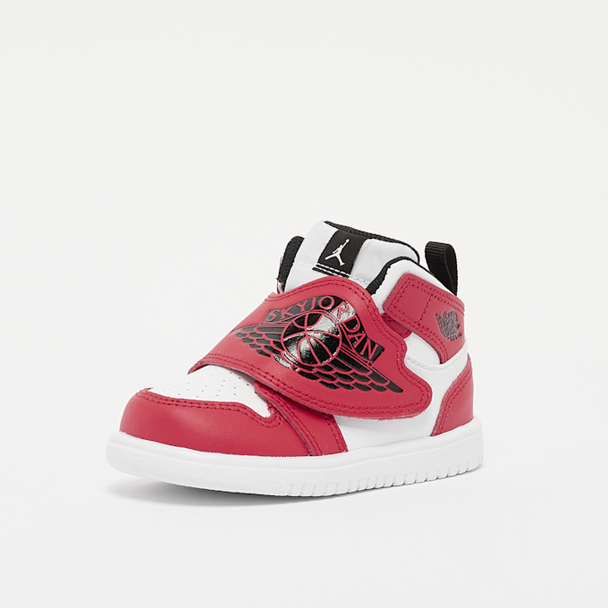 Jordan Sky Jordan 1 white/black/university red blanc 93072 2