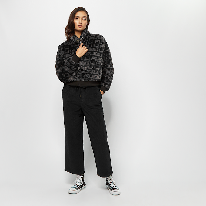 FUBU Corporate Aop Fake Fur Jacket black/anthrazit schwarz 41164 4