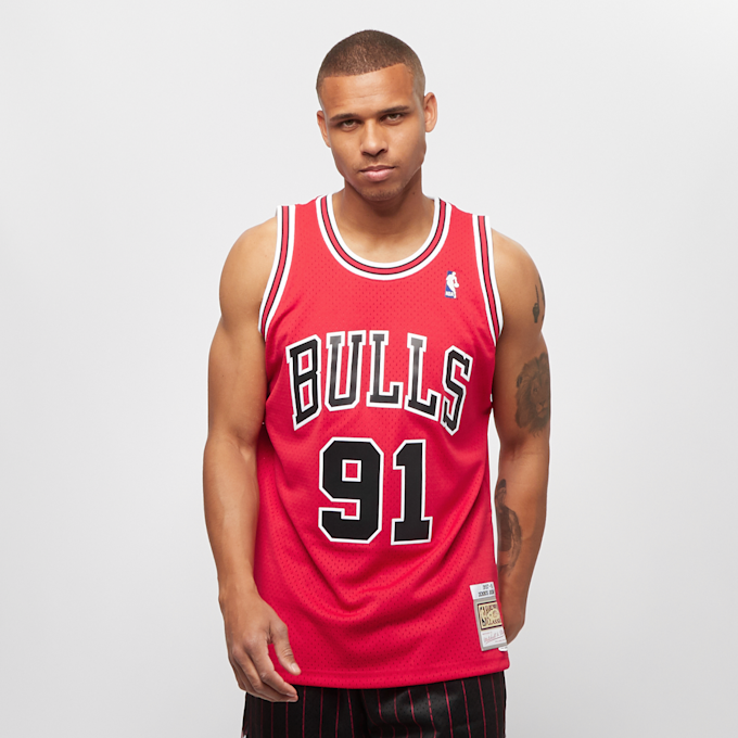Mitchell & Ness NBA Swingman Jersey Chicago Bulls 1997-98 Dennis Rodman rojo 963 1