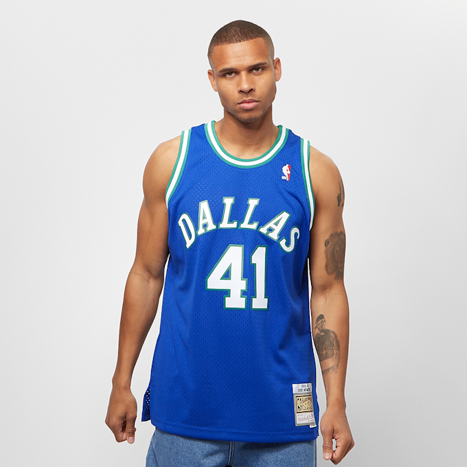 Mitchell & Ness NBA Swingman Jersey Dallas Mavericks 1998-99 Dirk Nowitzki blau 964 1