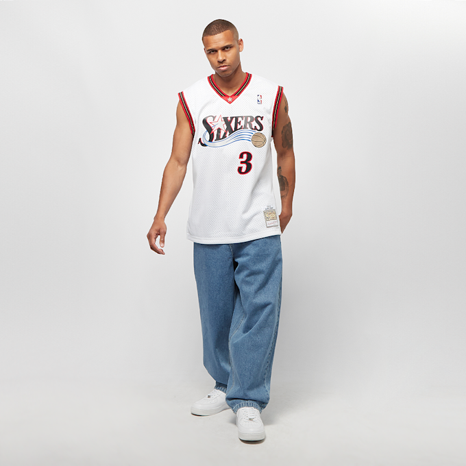 Mitchell & Ness NBA Swingman Jersey Philadelphia 76ers 2000-01 Allen Iverson blanco 968 4