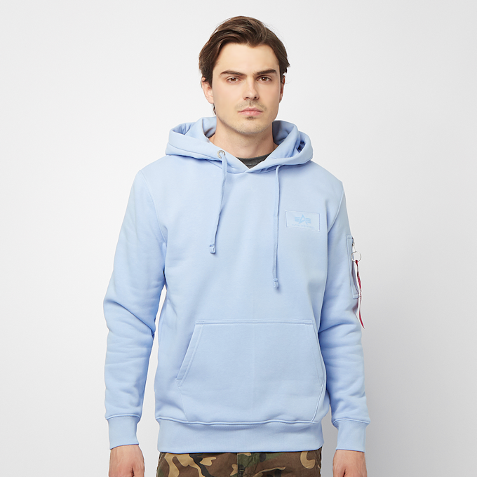 Alpha Industries Back Print Hoody blauw 1001 1