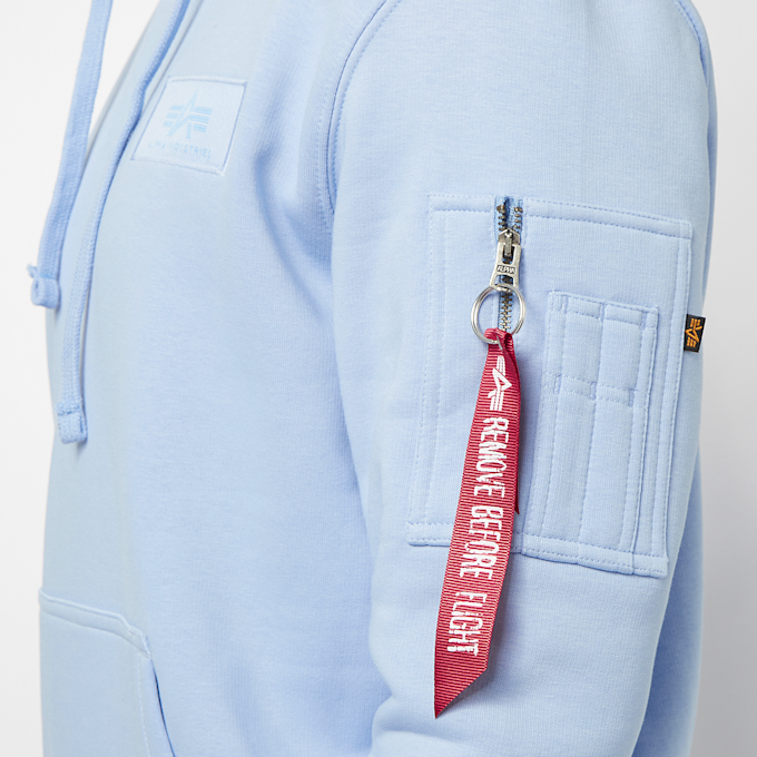 Alpha Industries Back Print Hoody blauw 1001 4