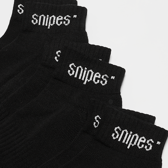 SNIPES 3 PACK - Basic Ankle noir 2066 2