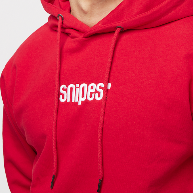 SNIPES Medium Logo Essential Hoodie rojo 2216 3