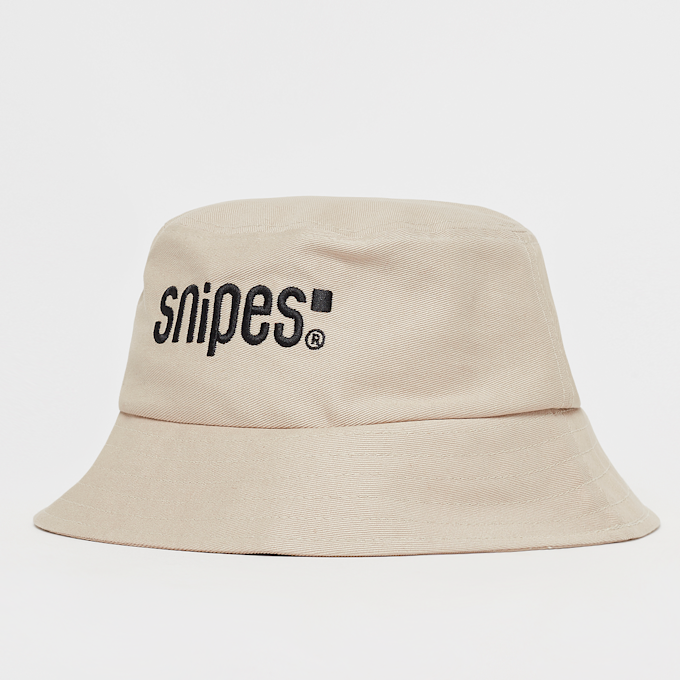 SNIPES Medium Logo Bucket Hat sand beige 40836 1