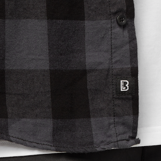 Brandit Check Shirt noir 2408 4