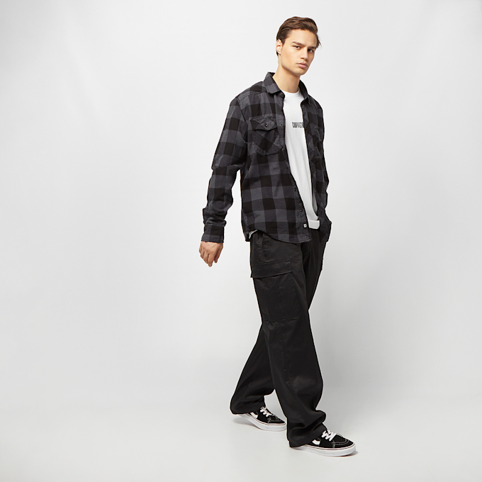 Brandit Check Shirt nero 2408 5