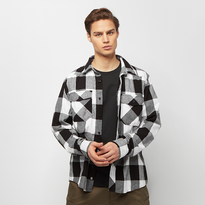 Brandit Check Shirt schwarz 2411 1