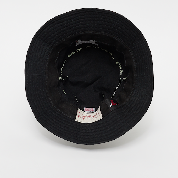 Mitchell & Ness NBA Chicago Bulls TEAM LOGO BUCKET HAT black/ black schwarz 40850 3