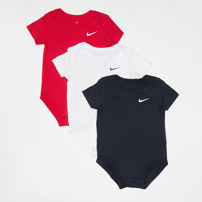 Nike Swoosh Bodysuit (3-Pack) azul 2471 1