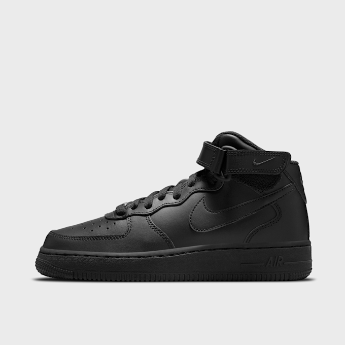 Nike Air Force Mid LE (GS) schwarz 2504 1