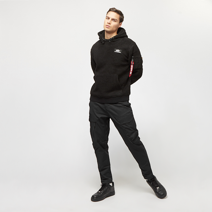 Alpha Industries Teddy Hoody schwarz 2852 6