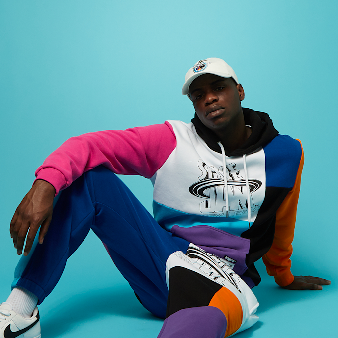 SNIPES Space Jam: A New Legacy Logo Patchwork Hoodie multicolore 2903 1