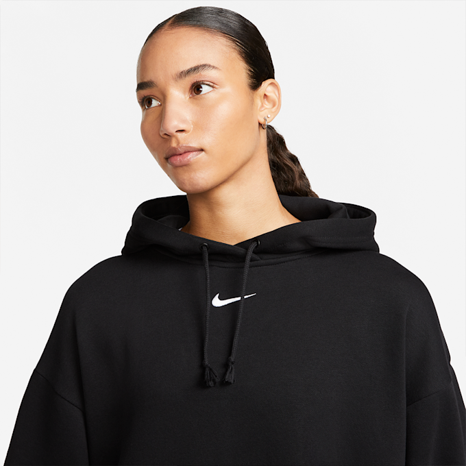 Nike W NSW ESSNTL FLC HOODIE SSNL czarny 3145 3
