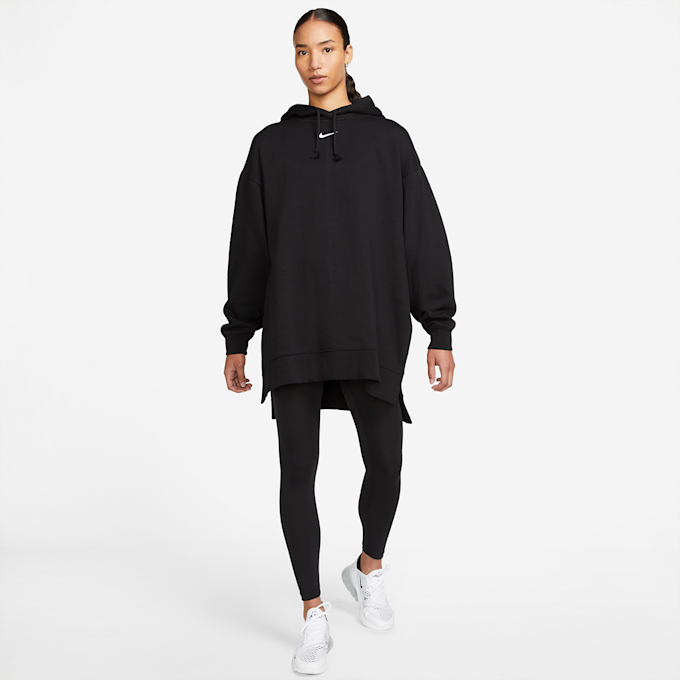Nike W NSW ESSNTL FLC HOODIE SSNL czarny 3145 5