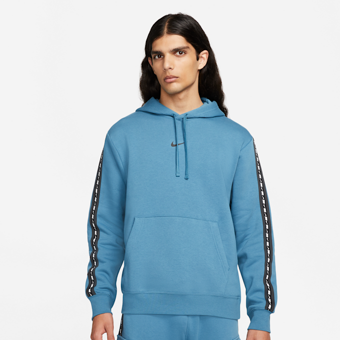Nike Repeat Fleece Pullover Hoodie azul 3186 1