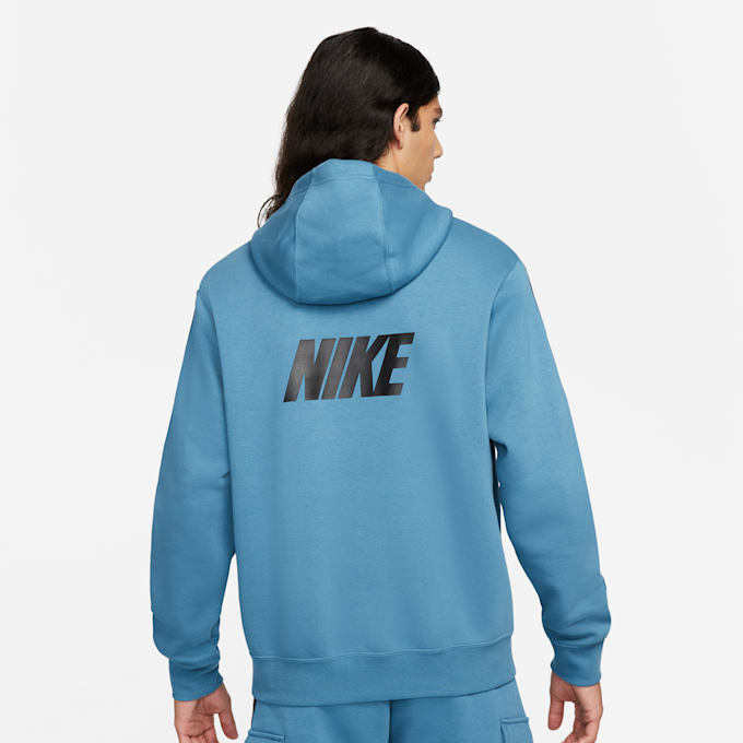 Nike Repeat Fleece Pullover Hoodie azul 3186 2