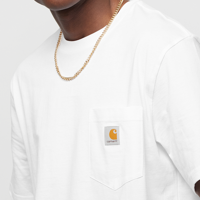 Carhartt WIP Short Sleeve Pocket T-Shirt wit 1212 3