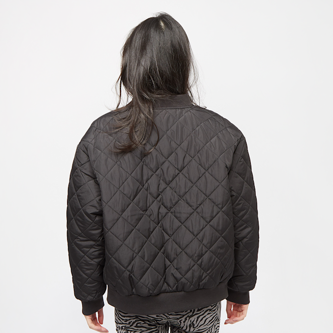 Urban Classics Ladies Oversized Diamond Quilted Bomber Jacket schwarz 1287 2