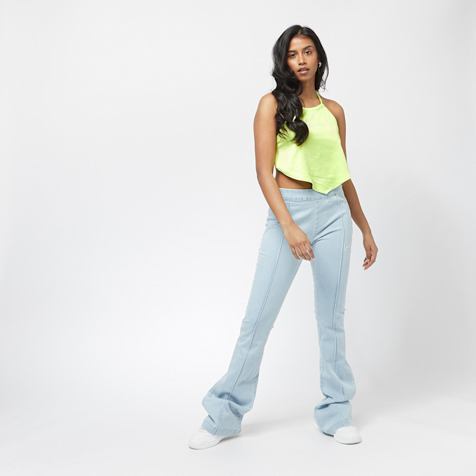 Karl Kani Small Signature Satin Top grün 6098 4