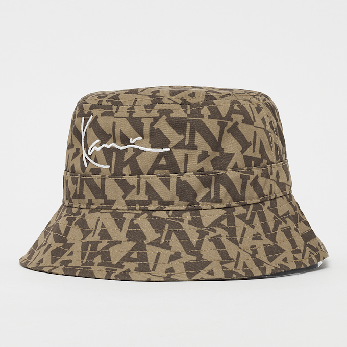 Karl Kani Signature Logo Bucket Hat braun 6177 1