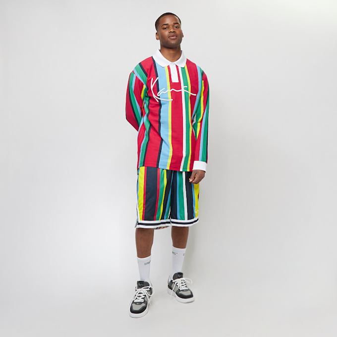Karl Kani Signature Stripe Rugby Shirt multicolore 8126 4