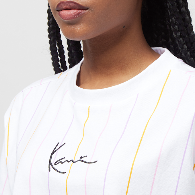 Karl Kani Small Signature Pinstripe Crop Tee multicolor 8175 3